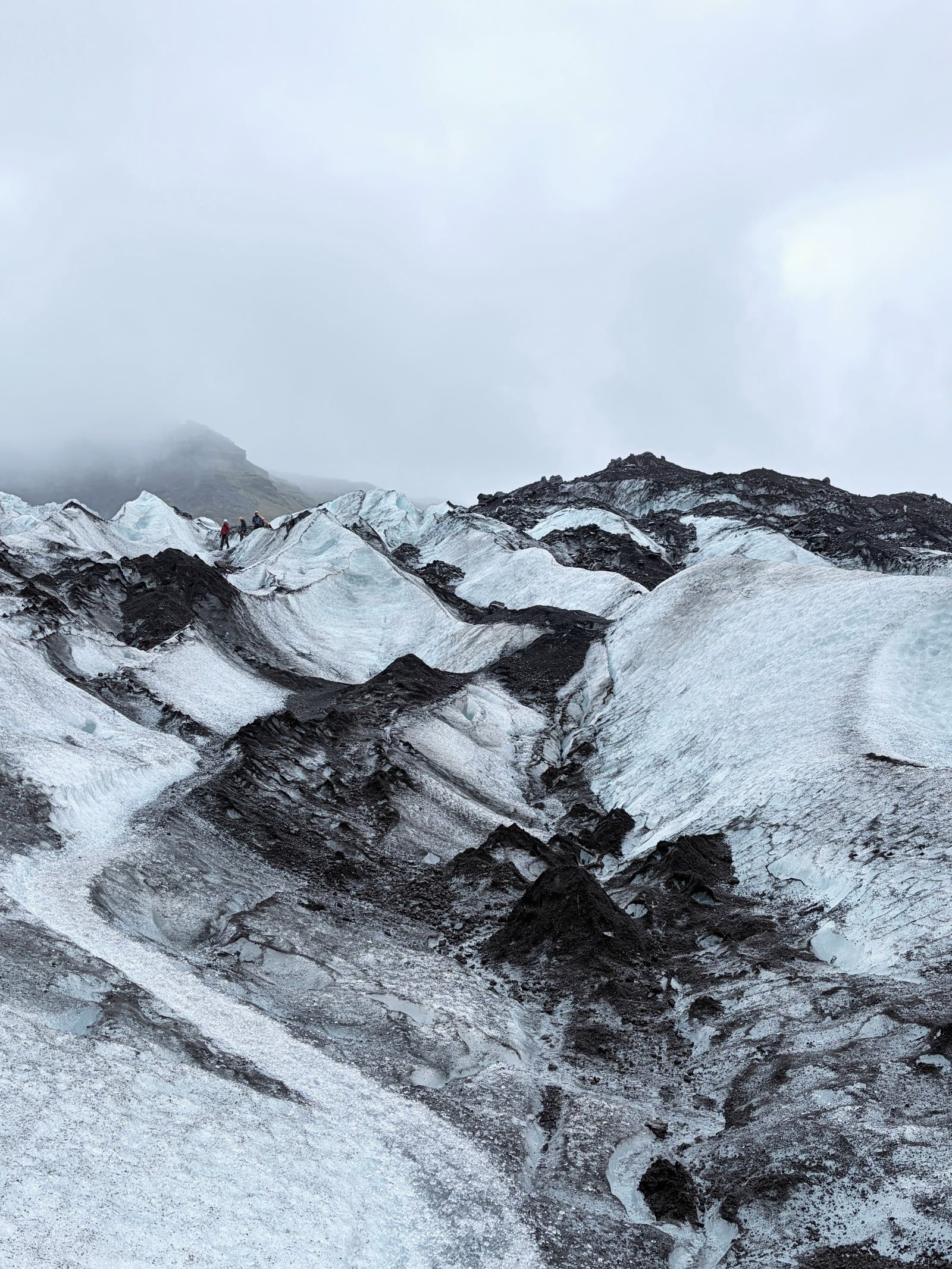 Skaftafell-Gletscher Ansicht