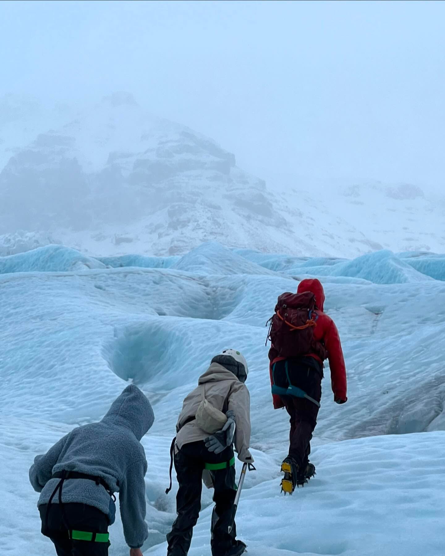 Skaftafell Glacier tour visitor photo