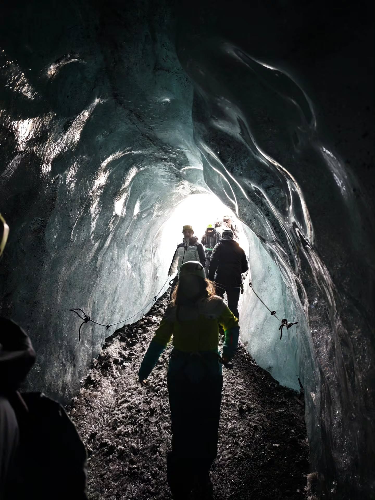Skaftafell Glacier tour visitor photo